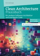 Cover-Bild zum Titel 'Clean Architecture Praxisbuch' von 'Tom Hombergs'