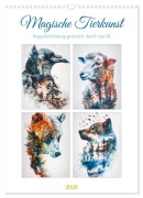 Cover-Bild zum Titel 'Magische Tierkunst (Wandkalender 2026 DIN A3 hoch), CALVENDO Monatskalender' von 'Steffen Gierok-Latniak'