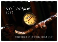Cover-Bild zum Titel 'Velo Kunst (Wandkalender 2026 DIN A2 quer), CALVENDO Monatskalender' von 'Andreas Marutschke'