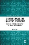 Cover-Bild zum Titel 'Sign Languages and Linguistic Citizenship' von 'Ellen Foote'