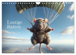Cover-Bild zum Titel 'Lustige Ratten (Wandkalender 2026 DIN A4 quer), CALVENDO Monatskalender' von 'Peter R. Stuhlmann'