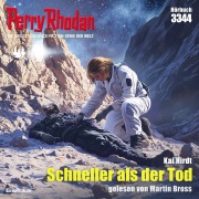 Cover-Bild zum Titel 'Perry Rhodan 3344: Schneller als der Tod' von 'Kai Hirdt'