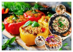 Cover-Bild zum Titel 'Alles Reis oder was?! - Ideen für süße und herzhafte Reisgerichte (Wandkalender 2026 DIN A2 quer), CALVENDO Monatskalender' von 'Anja Frost'
