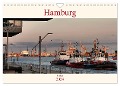 Hamburg Hafen (Wandkalender 2024 DIN A4 quer), CALVENDO Monatskalender - Heinz Pompsch