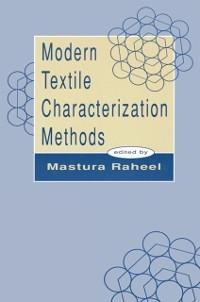 Modern Textile Characterization Methods - 