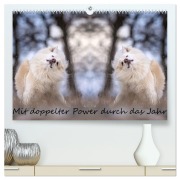 Cover-Bild zum Titel 'Mit doppelter Power durch das Jahr (hochwertiger Premium Wandkalender 2026 DIN A2 quer), Kunstdruck in Hochglanz' von 'Monika Scheurer'