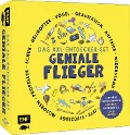 Cover-Bild zum Titel 'Das XXL-Entdecker-Set - Geniale Flieger: 6 Modelle zum Selberbauen, Sachbuch, Experimente und faszinierende Flugmaschinen' von 'Nancy Dickmann'