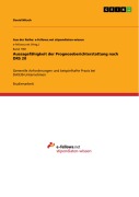 Cover-Bild zum Titel 'Aussagefähigkeit der Prognoseberichterstattung nach DRS 20' von 'David Nitsch'
