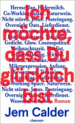 Cover-Bild zum Titel 'Ich möchte, dass Du glücklich bist' von 'Jem Calder'