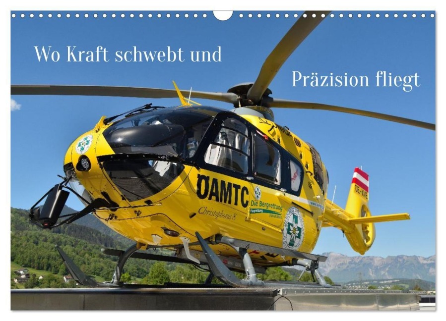 Wo Kraft schwebt und Präzision fliegt (Wandkalender 2026 DIN A3 quer), CALVENDO Monatskalender - Matthias Merz