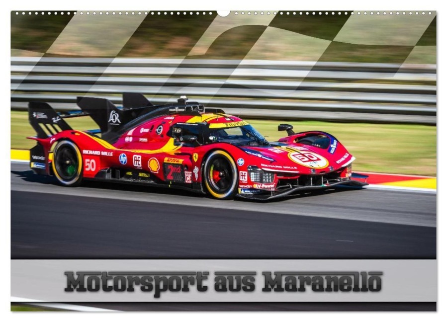 Motorsport aus Maranello (Wandkalender 2026 DIN A2 quer), CALVENDO Monatskalender - Dirk Stegemann (c) Phoenix Photodesign
