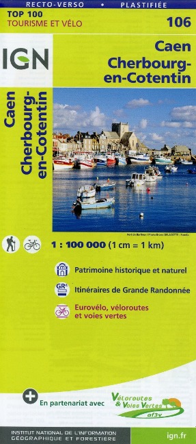 Caen Cherbourg-Octeville 1:100 000 - 