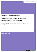 Cover-Bild zum Titel 'Mikrobereichsanalytik an marinen Biomineralisationsprodukten' von 'Gregor Christoph Schwartze'