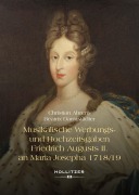 Cover-Bild zum Titel 'Musikalische Werbungs- und Hochzeitsgaben Friedrich Augusts II. an Maria Josepha 1718/19' von 'Christian Ahrens, Beatrix Darmstädter'