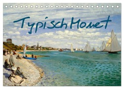 Cover-Bild zum Titel 'Typisch Monet (Tischkalender 2026 DIN A5 quer), CALVENDO Monatskalender' von 'Insideportugal Insideportugal'