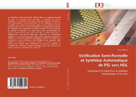 Vérification Semi-Formelle et Synthèse Automatique de PSL vers HDL - Yann Oddos