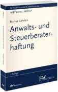 Cover-Bild zum Titel 'Anwalts- und Steuerberaterhaftung' von 'Markus Gehrlein'