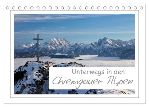 Unterwegs in den Chiemgauer Alpen (Tischkalender 2024 DIN A5 quer), CALVENDO Monatskalender - Andreas Vonzin