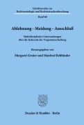 Cover-Bild zum Titel 'Ablehnung - Meidung - Ausschluß.' von ''