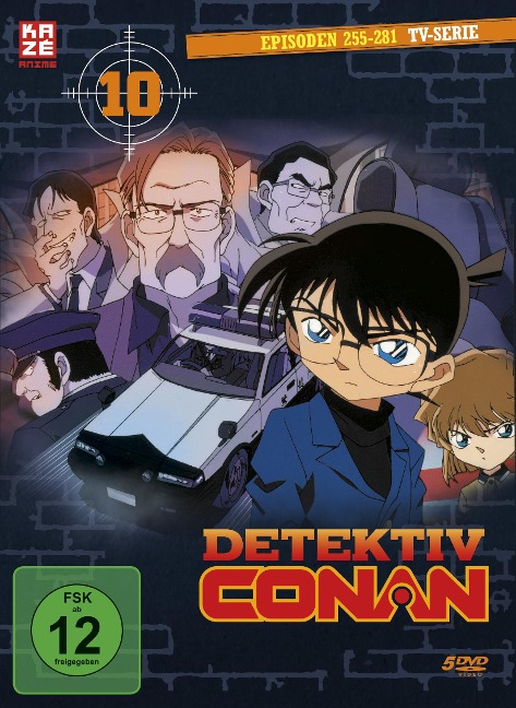 Detektiv Conan - TV-Serie - DVD Box 10 (Episoden 255-280) (5 DVDs) - 