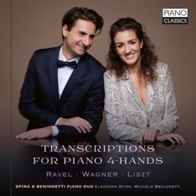 Transcriptions For Piano 4-Hands:Ravel,Wagner&Lisz - Eleonora/Benignetti Spina