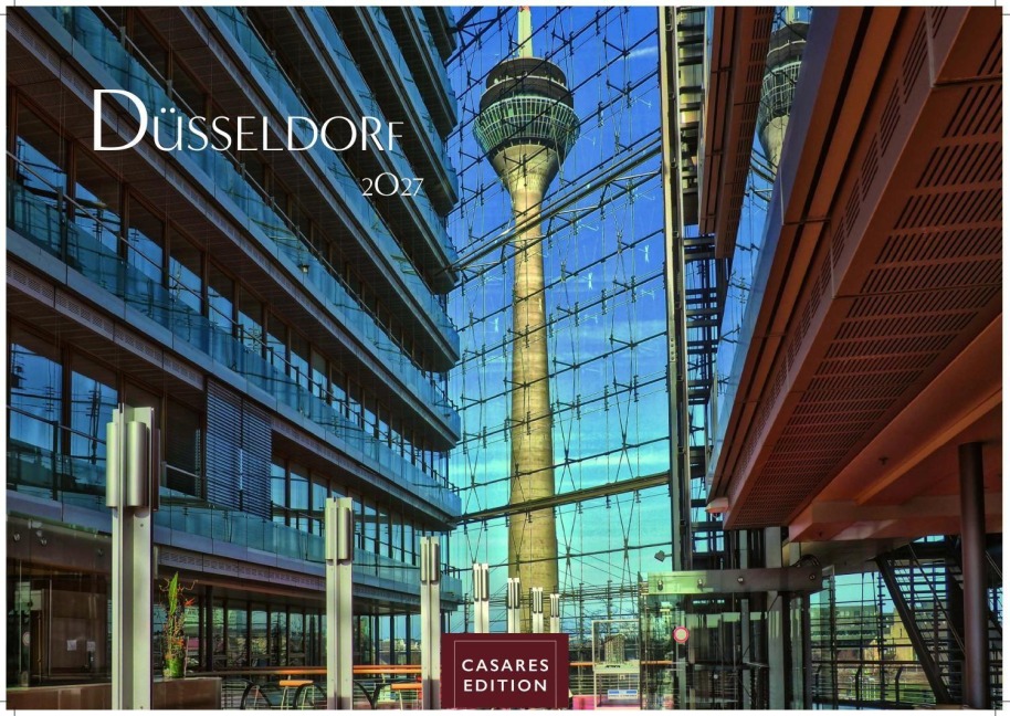 Düsseldorf Kalender 2027 - Wandkalender | Fotokalender Deutschland 24x35cm - 12 großformatige Fotomotive in Top-Qualität der Rheinmetropole - 