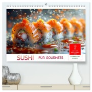 Cover-Bild zum Titel 'Sushi für Gourmets (hochwertiger Premium Wandkalender 2026 DIN A2 quer), Kunstdruck in Hochglanz' von 'Peter Roder'