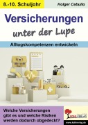 Cover-Bild zum Titel 'Versicherungen unter der Lupe / Alltagskompetenzen entwickeln' von 'Holger Cebulla'