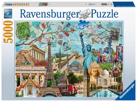 Ravensburger Puzzle 17118 Big City Collage 5000 Teile - 