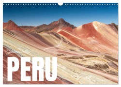 Cover-Bild zum Titel 'Geheimnisvolles Peru (Wandkalender 2026 DIN A3 quer), CALVENDO Monatskalender' von 'Photostravellers Photostravellers'