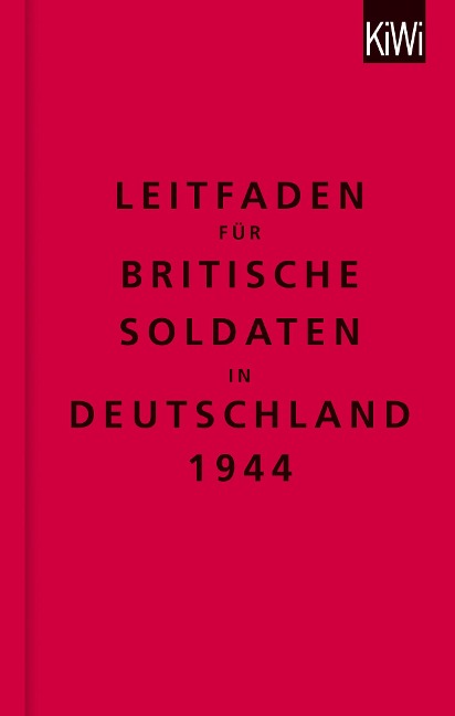 The Bodleian Library: Leitfaden für britische Soldaten in Deutschland 1944 - The Bodleian Library