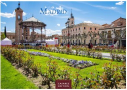 Cover-Bild zum Titel 'Madrid Kalender 2026 - Wandkalender | Fotokalender Spanien 35x50cm Grosses Format - mit atemberaubenden Fotos der bekanntesten Sehenswürdigkeiten und Highlights der spanischen Metropole' von ''