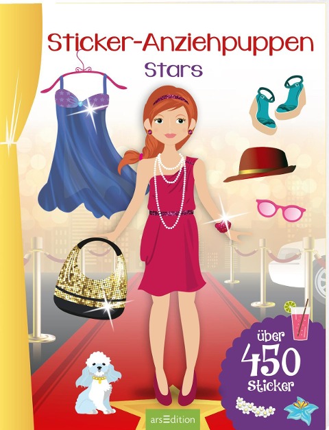 Sticker-Anziehpuppen - Stars - 