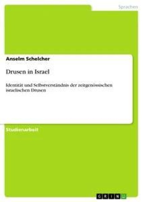 Drusen in Israel - Anselm Schelcher