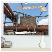 Cover-Bild zum Titel 'Industriekultur - Ein Tag im Landschaftspark Duisburg-Nord (hochwertiger Premium Wandkalender 2026 DIN A2 quer), Kunstdruck in Hochglanz' von 'Gisela Braunleder'