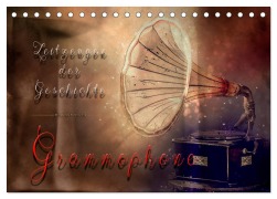 Cover-Bild zum Titel 'Grammophone - Zeitzeugen der Geschichte (Tischkalender 2026 DIN A5 quer), CALVENDO Monatskalender' von 'Peter Roder'