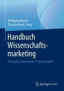 Cover-Bild zum Titel 'Handbuch Wissenschaftsmarketing' von ''