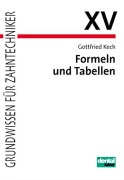 Cover-Bild zum Titel 'Formeln und Tabellen' von 'Gottfried Kech'