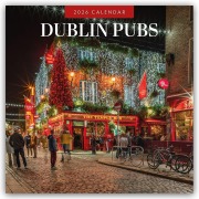 Cover-Bild zum Titel 'Dublin Pubs 2026 - 16-Monatskalender' von 'Robin Red'