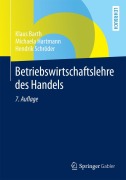 Cover-Bild zum Titel 'Betriebswirtschaftslehre des Handels' von 'Klaus Barth, Hendrik Schröder, Michaela Hartmann'
