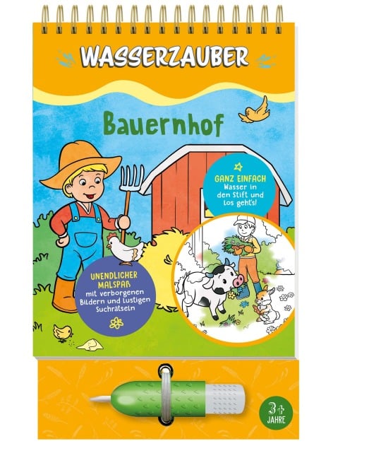 Bauernhof Wasserzauber Malbuch - Schwager & Steinlein Verlag GmbH