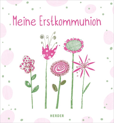 Meine Erstkommunion Erinnerungsalbum Blumen - 