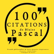 Cover-Bild zum Titel '100 citations de Blaise Pascal' von 'Blaise Pascal'