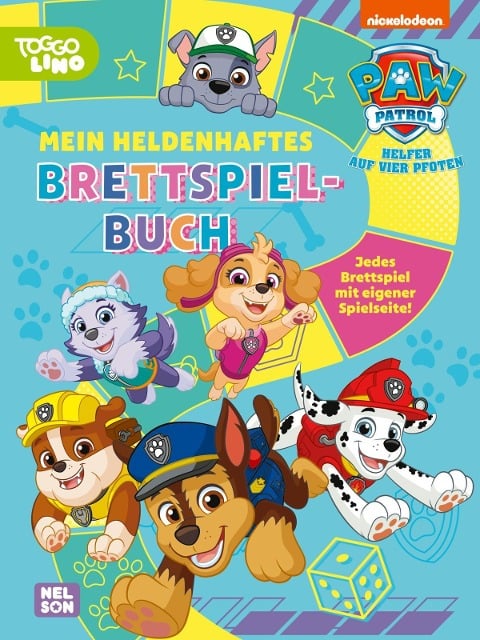 PAW Patrol Mitmachbuch: Mein heldenhaftes Brettspielbuch - 