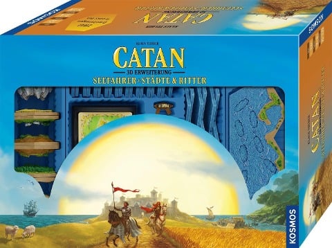 CATAN 3D - Seefahrer + Städte & Ritter - Klaus Teuber