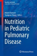 Cover-Bild zum Titel 'Nutrition in Pediatric Pulmonary Disease' von ''