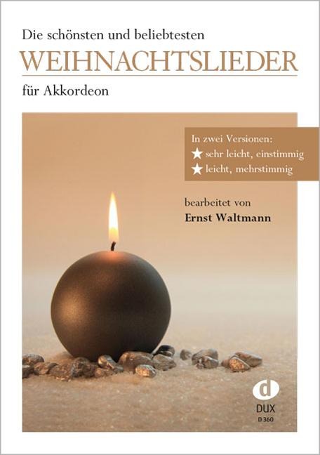 Weihnachtslieder für Akkordeon - Ernst Waltmann
