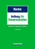 Cover-Bild zum Titel 'Haftung für Steuerschulden' von 'Alois T. Nacke'