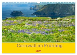 Cover-Bild zum Titel 'Cornwall im Frühling (Wandkalender 2026 DIN A3 quer), CALVENDO Monatskalender' von 'Ph Ph'