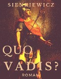 Cover-Bild zum Titel 'Quo vadis?' von 'Henryk Sienkiewicz'
